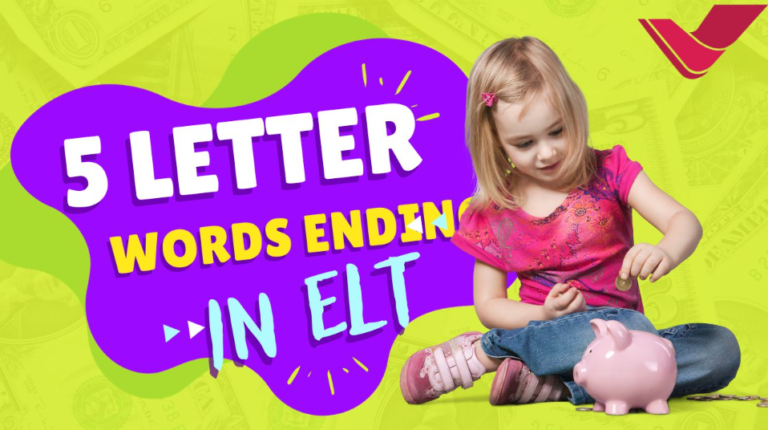 5 letter words ending in elt